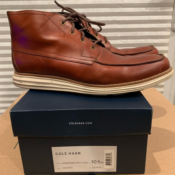 Cole Haan Other - Cole Haan Lunargrand Moc Chuk Boots 10.5.